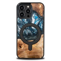 mini: Etui Bewood Unique na iPhone 14 Pro Max - Planets - Ziemia z MagSafe (4)
