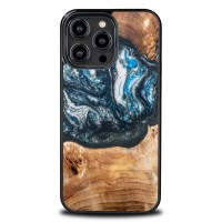 mini: Etui Bewood Unique na iPhone 14 Pro Max - Planets - Ziemia (1)