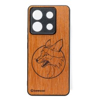 mini: Drewniane Etui Bewood do Xiaomi Redmi Note 13 5G LIS MERBAU (1)