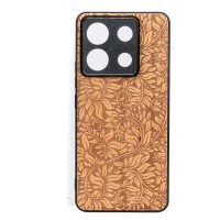 mini: Drewniane Etui Bewood do Xiaomi Redmi Note 13 Pro 5G LIŚCIE JABŁOŃ (1)