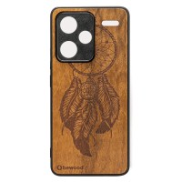 mini: Drewniane Etui Bewood do Xiaomi Redmi Note 13 Pro Plus 5G ŁAPACZ SNÓW IMBUIA (1)