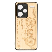 mini: Drewniane Etui Bewood do Xiaomi Redmi Note 13 Pro Plus 5G HARLEY PATENT ANIEGRE (1)