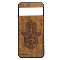 mini: Drewniane Etui Bewood do Google Pixel 8 HAMSA IMBUIA (1)