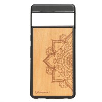 mini: Drewniane Etui Bewood do Google Pixel 7 MANDALA JABŁOŃ (1)