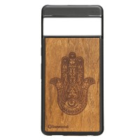 mini: Drewniane Etui Bewood do Google Pixel 7 Pro HAMSA IMBUIA (1)