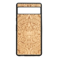 mini: Drewniane Etui Bewood do Google Pixel 7A KALENDARZ AZTECKI ANIEGRE (1)