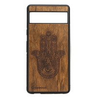 mini: Drewniane Etui Bewood do Google Pixel 7A HAMSA IMBUIA (1)