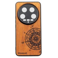 mini: Drewniane Etui Bewood do Xiaomi 14 Ultra TRAVELER MERBAU (1)