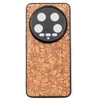 mini: Drewniane Etui Bewood do Xiaomi 14 Ultra LIŚCIE JABŁOŃ (1)