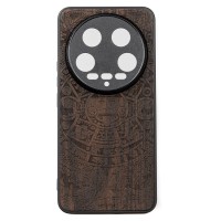 mini: Drewniane Etui Bewood do Xiaomi 14 Ultra KALENDARZ AZTECKI ZIRICOTE (1)