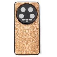 mini: Drewniane Etui Bewood do Xiaomi 14 Ultra KALENDARZ AZTECKI ANIEGRE (1)