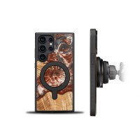 mini: Etui Bewood Unique na Samsung Galaxy S24 Ultra - Planets - Wenus z MagSafe (2)