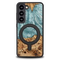 mini: Etui Bewood Unique na Samsung Galaxy S23 - Planets - Uran z MagSafe (1)