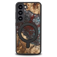 mini: Etui Bewood Unique na Samsung Galaxy S23 - Planets - Pluton z MagSafe (1)