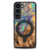 mini: Etui Bewood Unique na Samsung Galaxy S23 - Planets - Merkury z MagSafe (1)