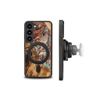 mini: Etui Bewood Unique na Samsung Galaxy S23 - Planets - Jowisz z MagSafe (2)
