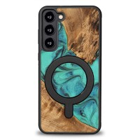 mini: Etui Bewood Unique na Samsung Galaxy S23 Plus - Turquoise z MagSafe (1)