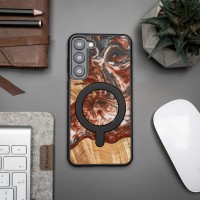 mini: Etui Bewood Unique na Samsung Galaxy S23 Plus - Planets - Wenus z MagSafe (3)