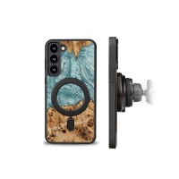 mini: Etui Bewood Unique na Samsung Galaxy S23 Plus - Planets - Uran z MagSafe (2)