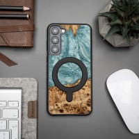 mini: Etui Bewood Unique na Samsung Galaxy S23 Plus - Planets - Uran z MagSafe (3)