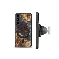mini: Etui Bewood Unique na Samsung Galaxy S23 Plus - Planets - Pluton z MagSafe (2)