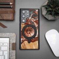 mini: Etui Bewood Unique na Samsung Galaxy S23 Ultra - Planets - Wenus z MagSafe (3)