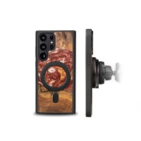 mini: Etui Bewood Unique na Samsung Galaxy S23 Ultra - Planets - Mars z MagSafe (2)