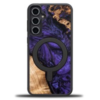 mini: Etui Bewood Unique na Samsung Galaxy S23 FE - Violet z MagSafe (1)