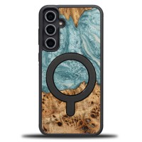 mini: Etui Bewood Unique na Samsung Galaxy S23 FE - Planets - Uran z MagSafe (1)