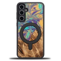 mini: Etui Bewood Unique na Samsung Galaxy S23 FE - Planets - Merkury z MagSafe (1)