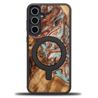 mini: Etui Bewood Unique na Samsung Galaxy S23 FE - Planets - Jowisz z MagSafe (1)