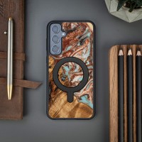 mini: Etui Bewood Unique na Samsung Galaxy S23 FE - Planets - Jowisz z MagSafe (3)