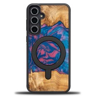 mini: Etui Bewood Unique na Samsung Galaxy S23 FE - Neons - Vegas z MagSafe (1)