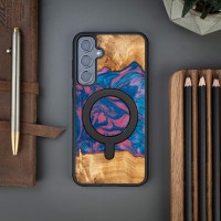 mini: Etui Bewood Unique na Samsung Galaxy S23 FE - Neons - Vegas z MagSafe (3)