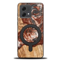 mini: Etui Bewood Unique do Motorola G84 5G - Planets - Wenus z MagSafe (1)