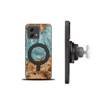 mini: Etui Bewood Unique do Motorola G84 5G - Planets - Uran z MagSafe (2)
