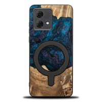mini: Etui Bewood Unique do Motorola G84 5G - Planets - Neptun z MagSafe (1)