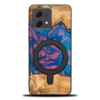 mini: Bewood Resin Case for Motorola G84 5G - Neons - Vegas with MagSafe (1)