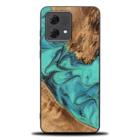 mini: Etui Bewood Unique do Motorola G84 5G - Turquoise (1)