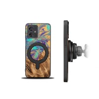 mini: Etui Bewood Unique do Motorola G54 5G - Planets - Merkury z MagSafe (2)