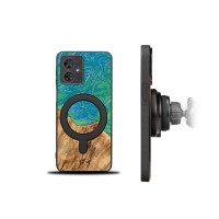 mini: Etui Bewood Unique do Motorola G54 5G - Neons - Tokyo z MagSafe (2)