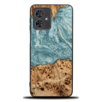 mini: Etui Bewood Unique do Motorola G54 5G - Planets - Uran (1)