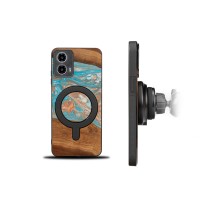 mini: Etui Bewood Unique do Motorola G34 5G - Planets - Saturn z MagSafe (2)