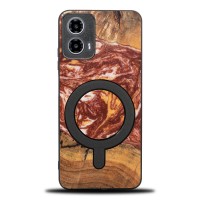 mini: Etui Bewood Unique do Motorola G34 5G - Planets - Mars z MagSafe (1)