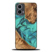 mini: Etui Bewood Unique do Motorola G34 5G - Turquoise (1)