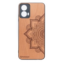mini: Drewniane Etui Bewood do Motorola G34 5G MANDALA JABŁOŃ (1)