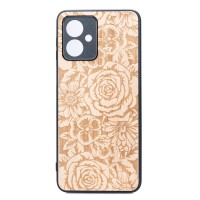 mini: Drewniane Etui Bewood do Motorola G54 5G RÓŻE ANIEGRE (1)