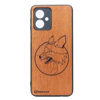 mini: Drewniane Etui Bewood do Motorola G54 5G LIS MERBAU (1)