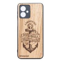 mini: Drewniane Etui Bewood do Motorola G54 5G KOTWICA DĄB (1)