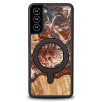 mini: Etui Bewood Unique na Samsung Galaxy S21 FE - Planets - Wenus z MagSafe (1)
